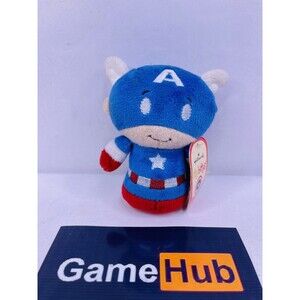 Hallmark Itty Bittys CAPTAIN AMERICA 2014 Version Marvel Avengers NWT Plush Toy